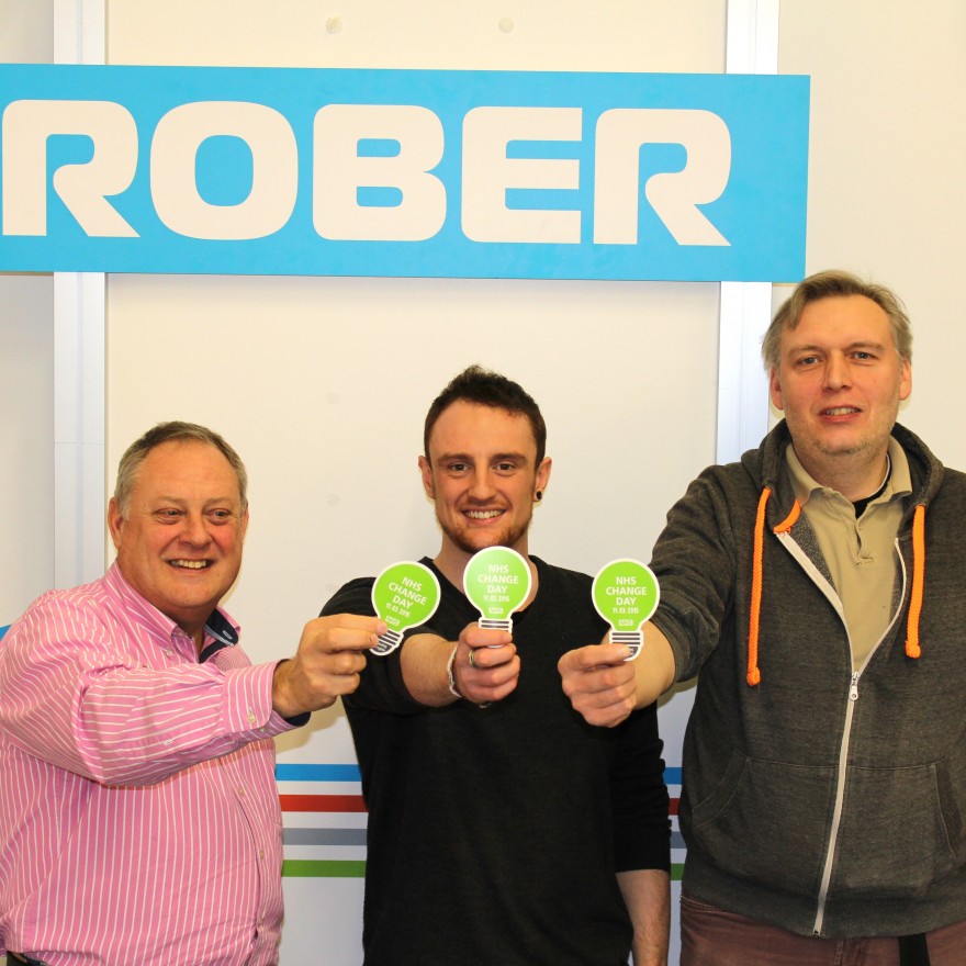 Rober supports NHS Change Day