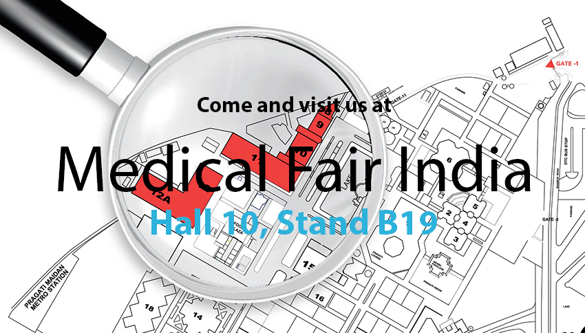 Visit Rober at Medical Fair India