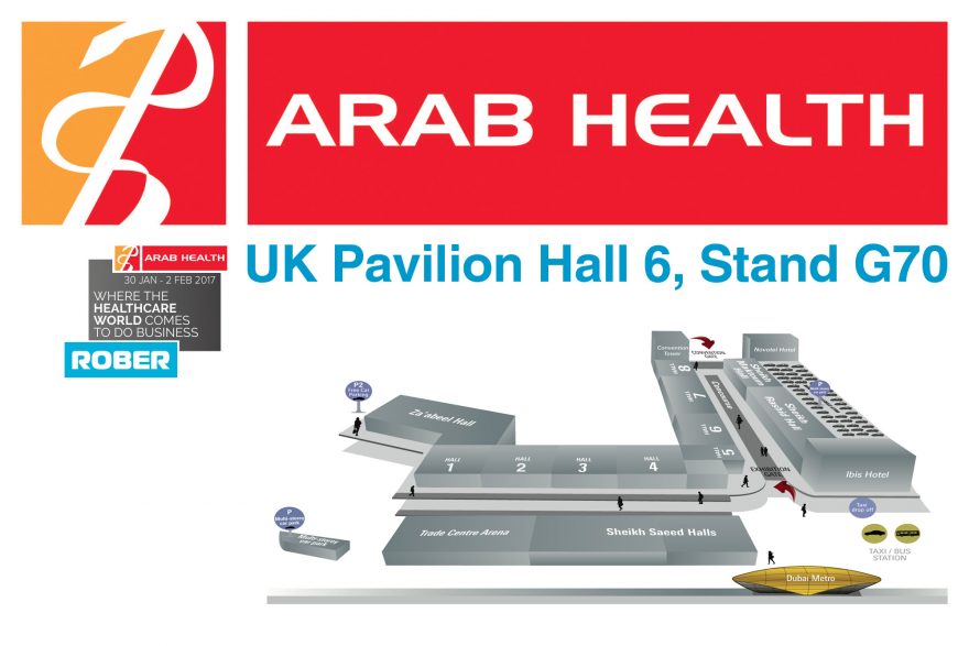 Visit Rober at Arab Health 2018